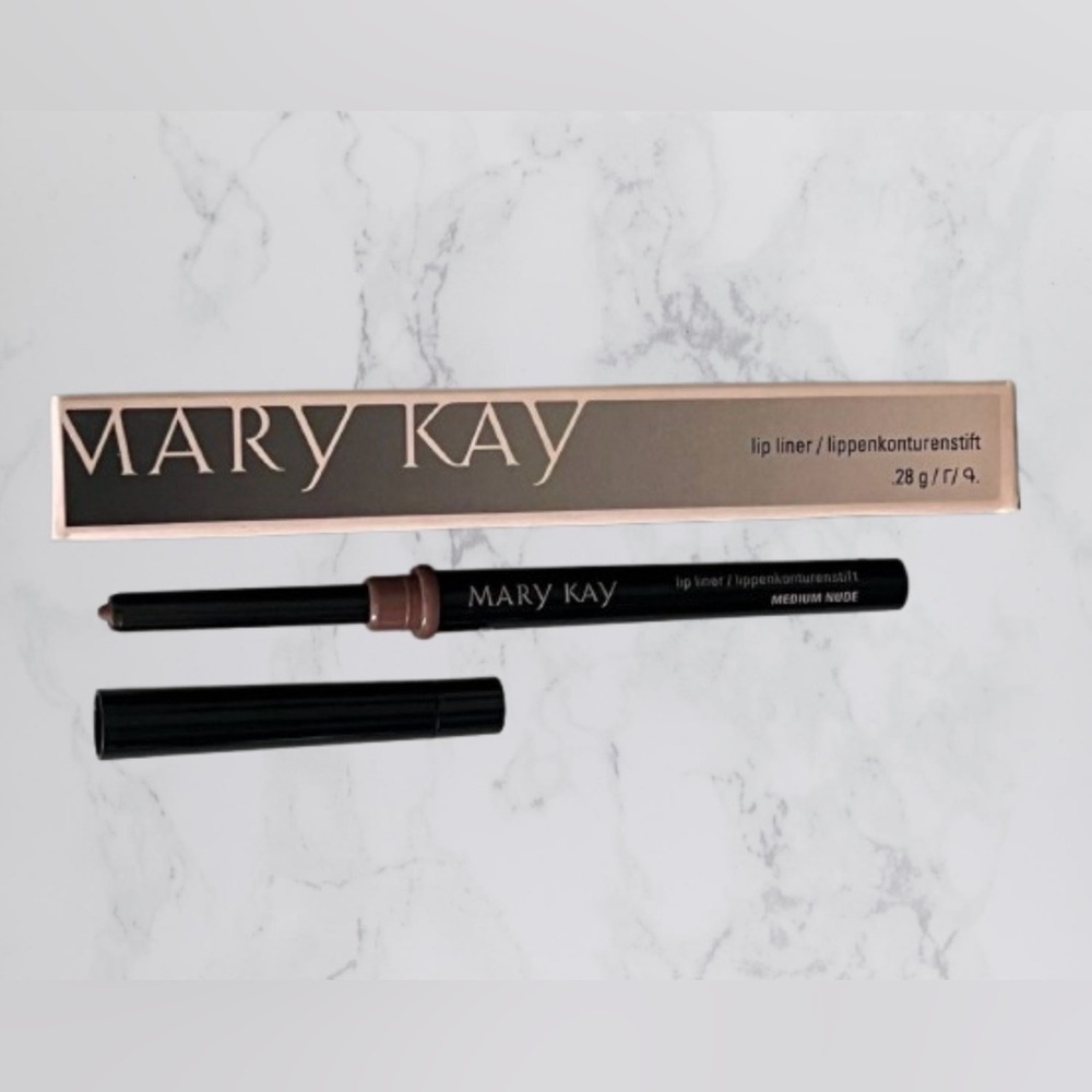 Mary Kay Twist Up Lip Liner Deep Nude Full Size 0.01 oz. New In Box Discontinued